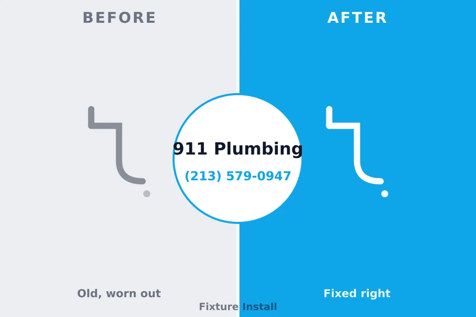 Before and after: plumbing repair University Park, NM